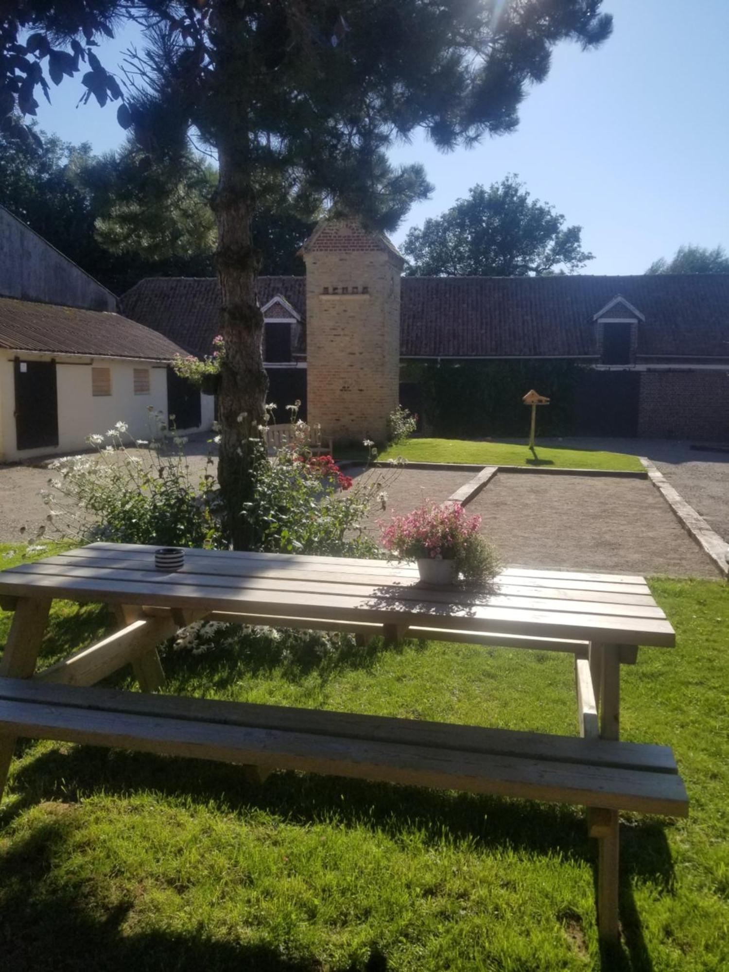 Les Coquelicots Villa Lacres Exteriör bild